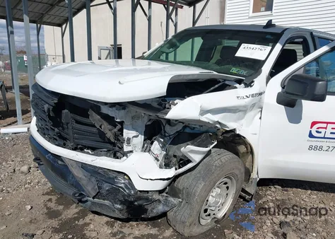 2024 Chevrolet Silverado 1500 4Wd Standard Bed Wt z USA, uszkodzony, nr VIN 1GCPDAEK0RZ346903